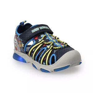 Nickelodeon Paw Patrol Boy's Light-Up Sandals Size 8 NEW IN BOX